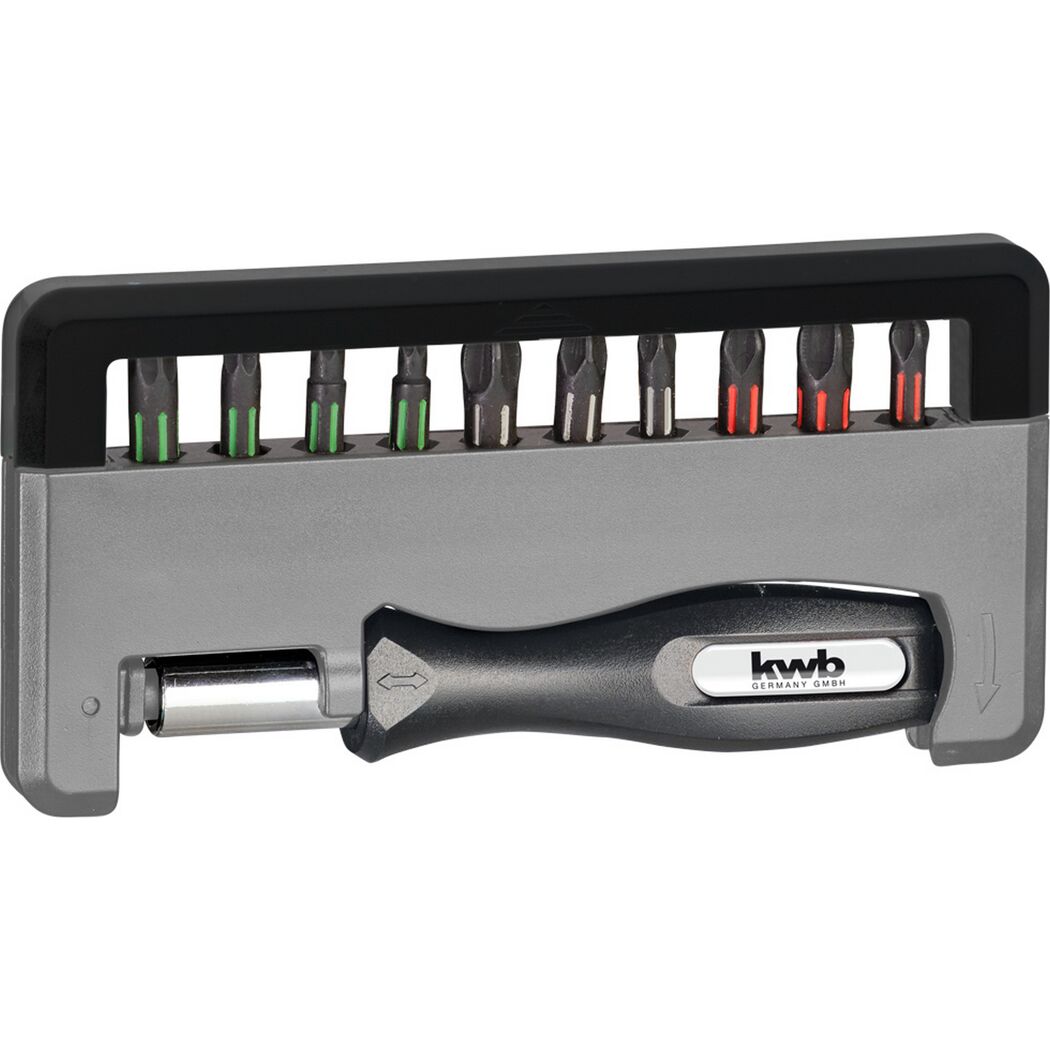 Bit-Set 'Torsion' mit Handgriff 12-teilig