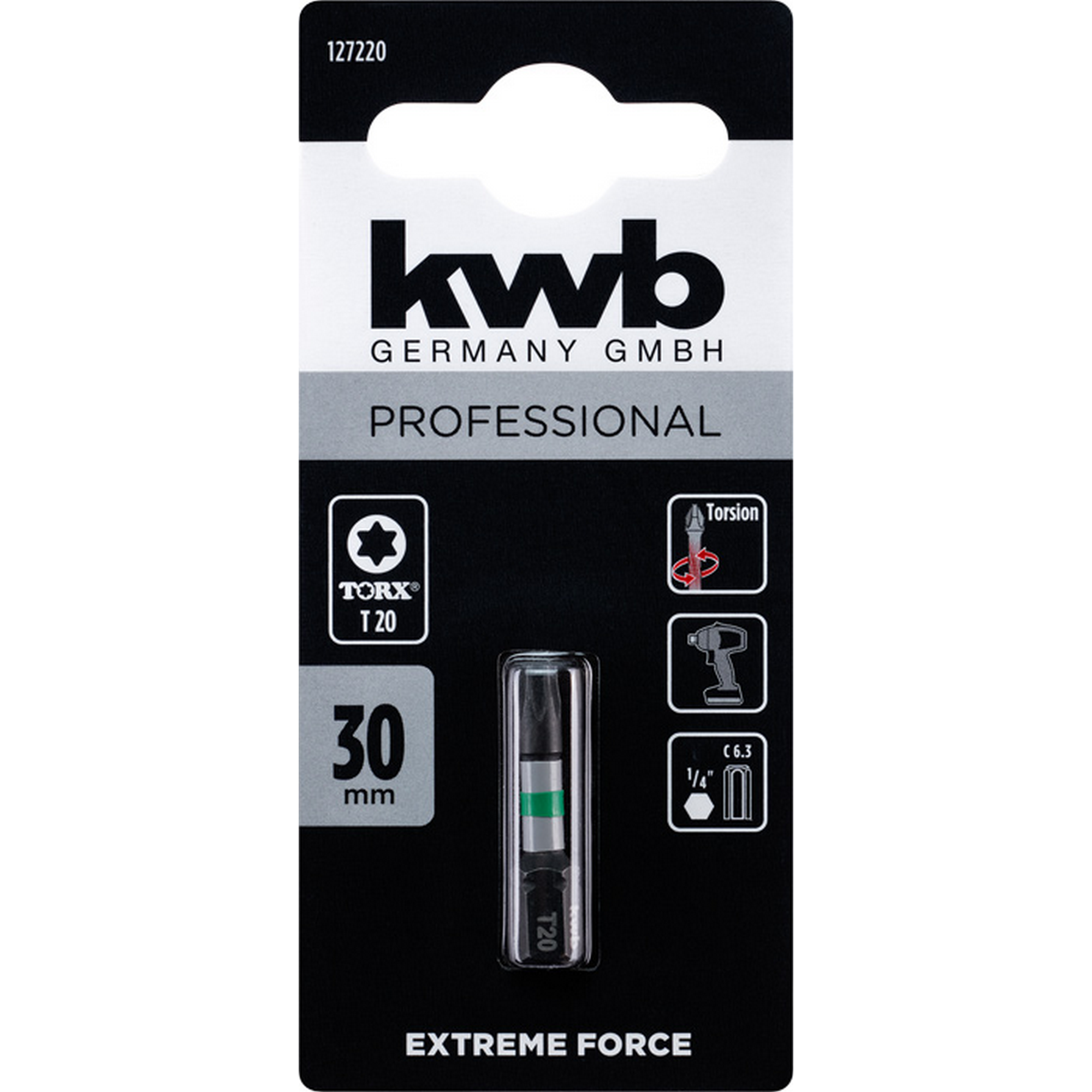 Bit 'Extreme Force' T20 30 mm