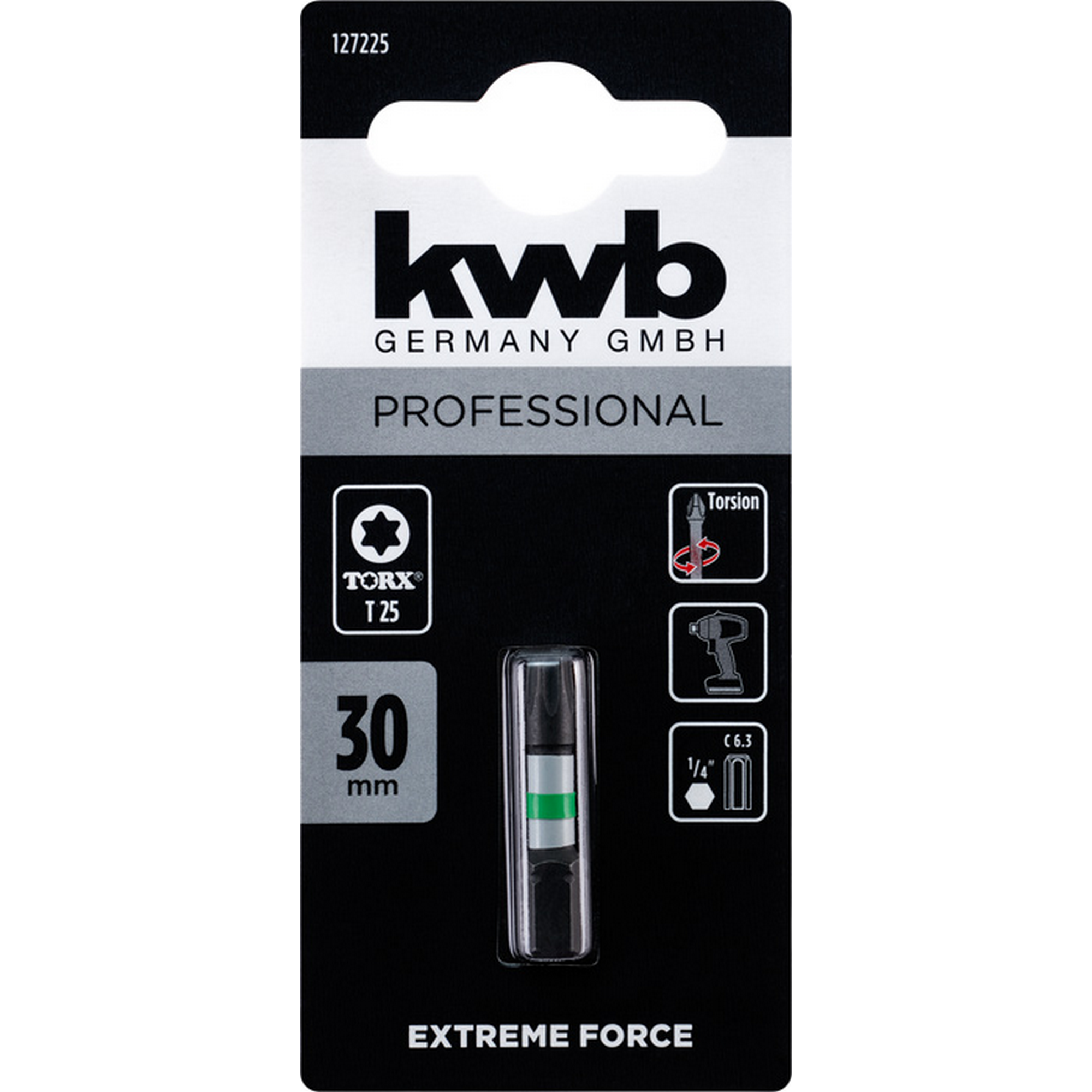 Bit 'Extreme Force' T25 30 mm