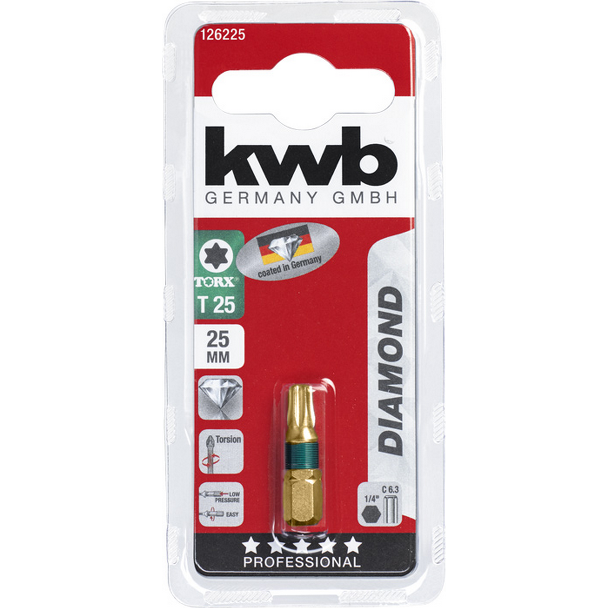 Bit 'Diamond' T25 25 mm