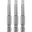 Bits 'Industrial Steel' T30 50 mm 3 Stück