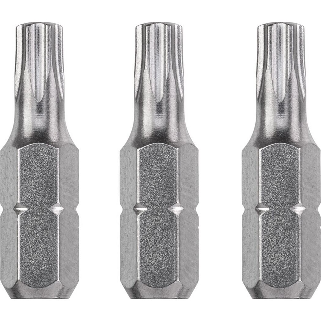 Bits 'Industrial Steel' T9 25 mm 3 Stück