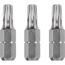 Bits 'Industrial Steel' T9 25 mm 3 Stück