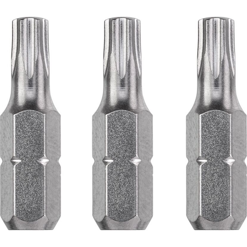 Bits 'Industrial Steel' T9 25 mm 3 Stück