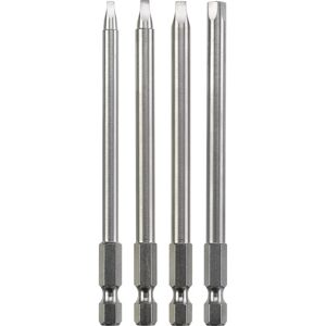 Bits 'Safety Bit' Robertson 100 mm 4 Stück