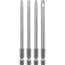 Bits 'Safety Bit' Tri-Wing 100 mm 4 Stück