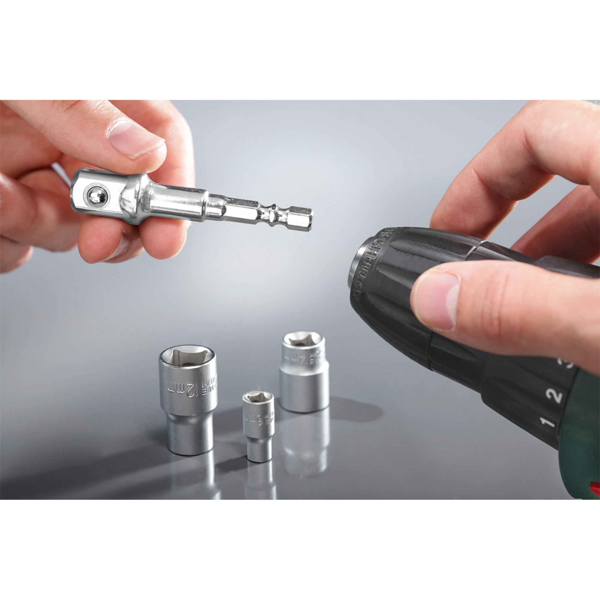 Steckschlüssel-Adaptersatz 3-teilig