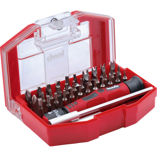 Bild von Bit-Set 'Safety Bit' mit Gürtelclip 37-teilig