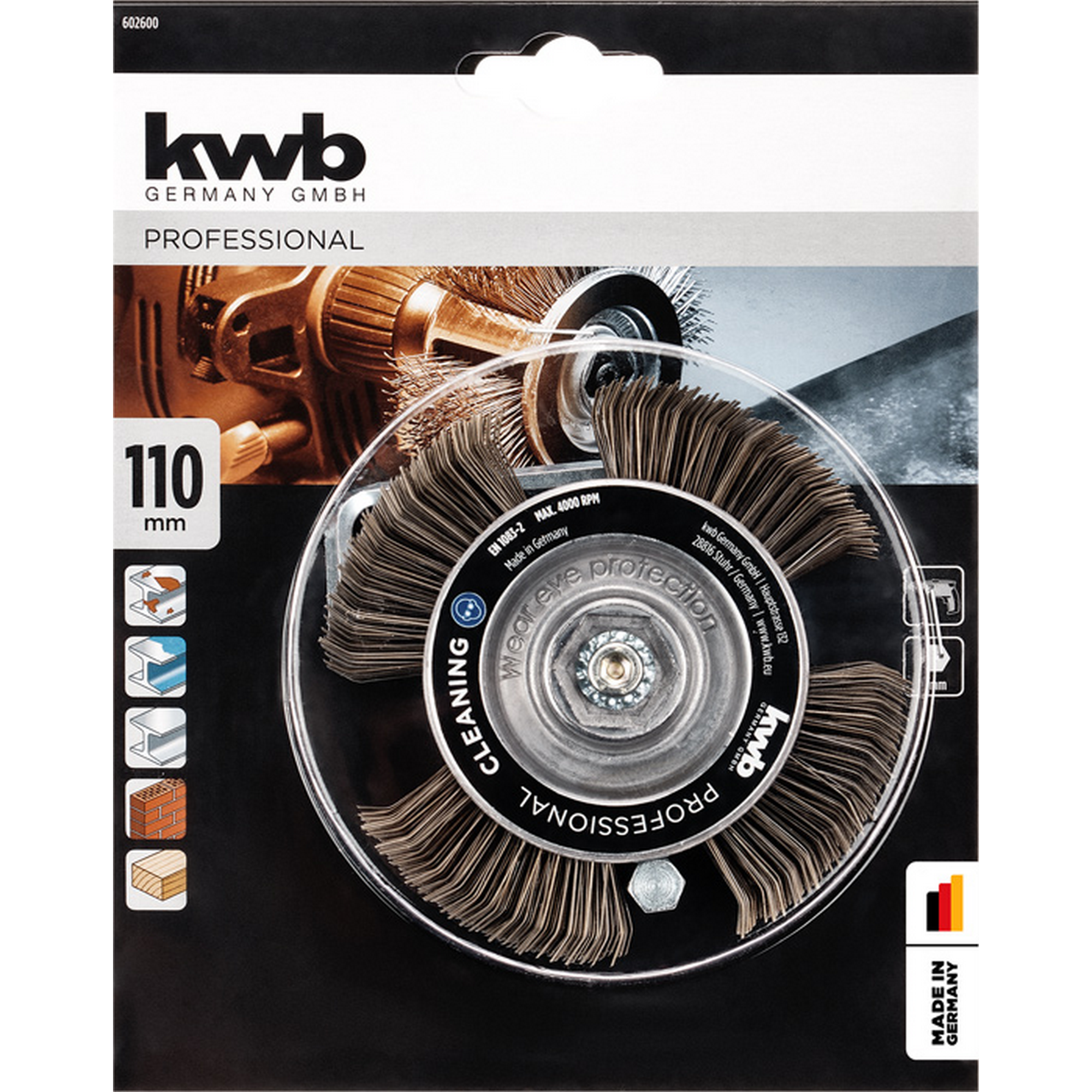 Reinigungsbürsten-Set 'Aggresso Power' 3-teilig