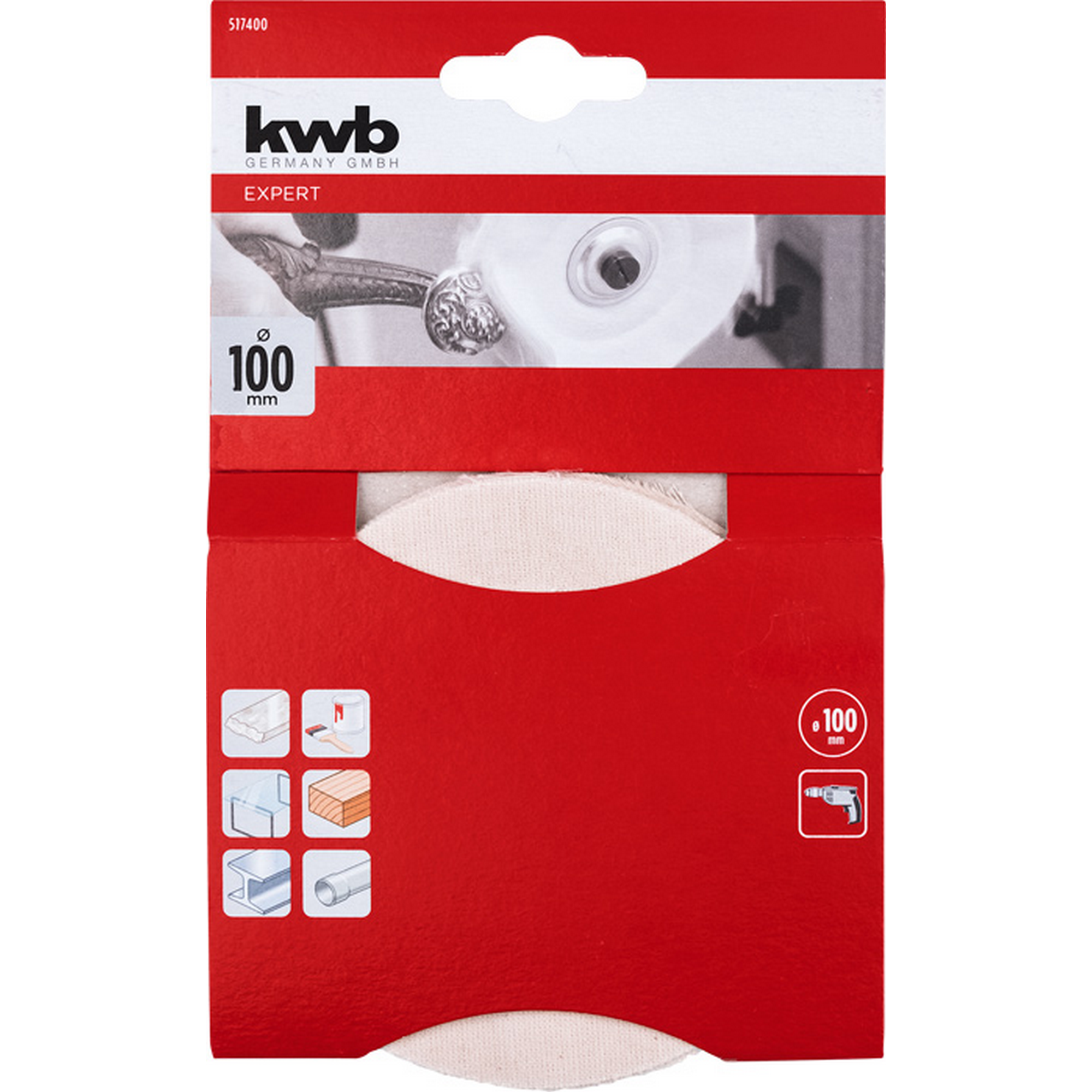 Schwabbelscheibe Ø 100 mm