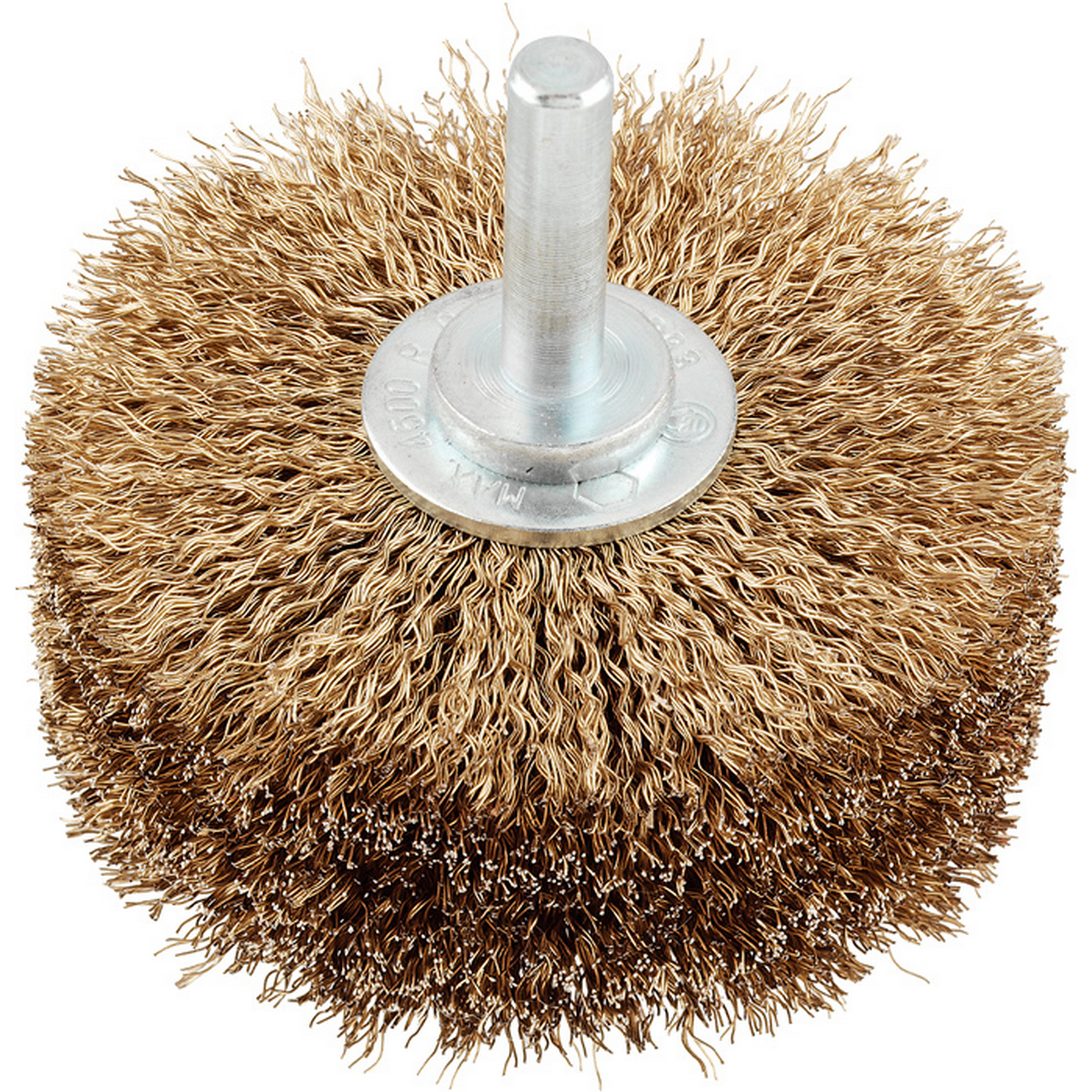Holzstrukturbürste vermessingt Ø 80 mm
