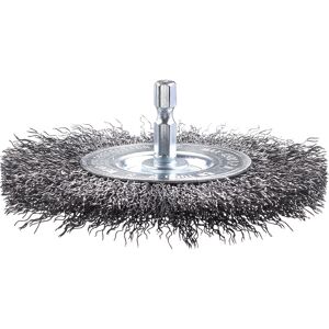 Stahldraht-Scheibenbürste gewellt Ø 100 mm