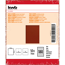 Schleifpapier 'Holz & Farbe' 230 x 280 mm K180