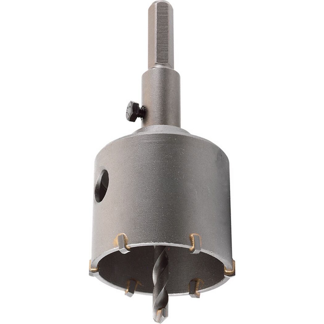 Hohlbohrkrone mit Aufnahmeschaft HM Ø 68 mm