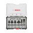 'PRO' Rand- und Kantenfräser-Set 6-teilig Ø 6 mm