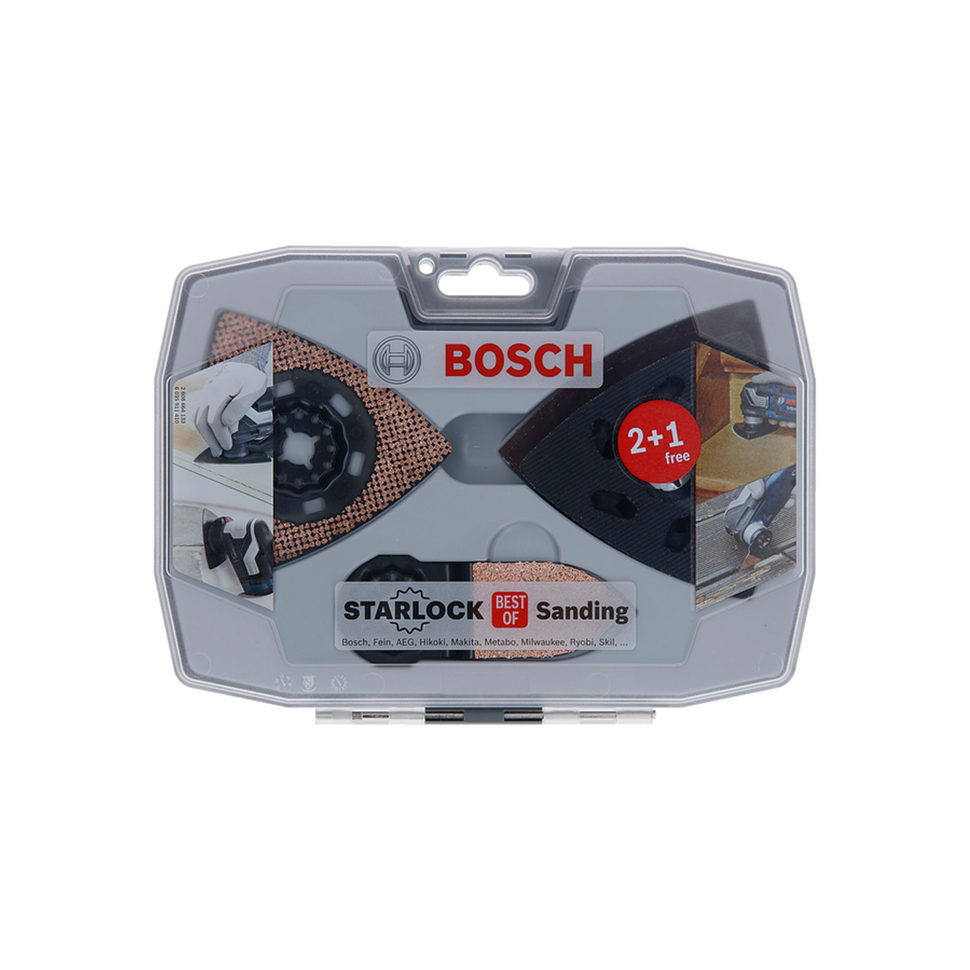 Bosch Schleifset ‚Pro Starlock Best of Sanding‘ 6-teilig