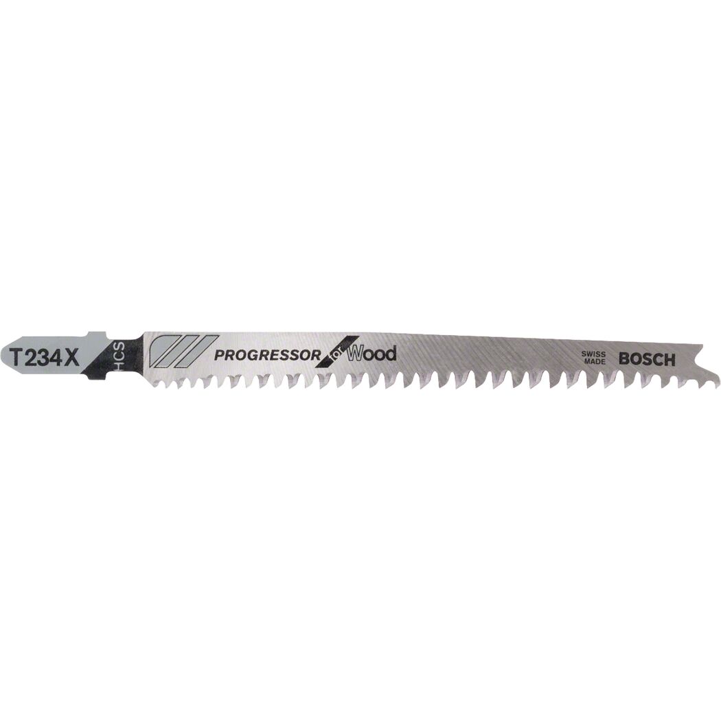 Stichsägeblatt T 234 X 'Progressor for Wood' 5er Pack