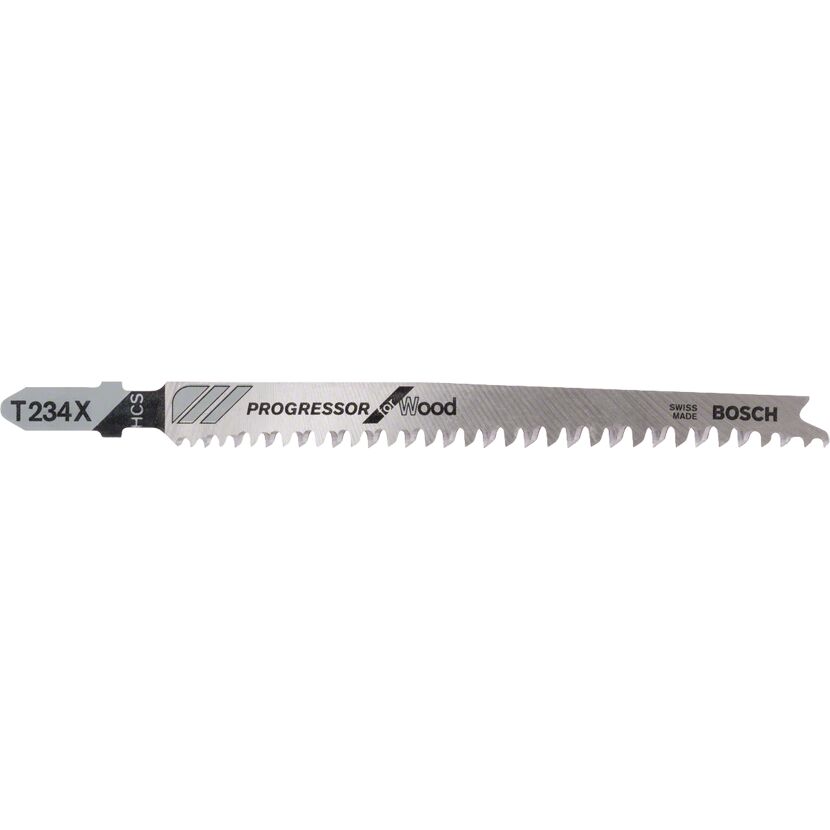 Stichsägeblatt T 234 X 'Progressor for Wood' 5er Pack