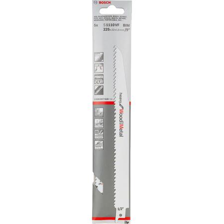 3. Bild von Säbelsägeblatt S 1110 VF 'Heavy for Wood and Metal' 5er Pack
