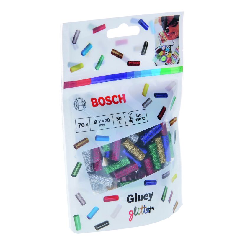 Heißklebesticks 'Gluey Glitter' 70 Stück