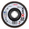 Bosch X-LOCK Fächerschleifscheibe für Metall, Körnung 40