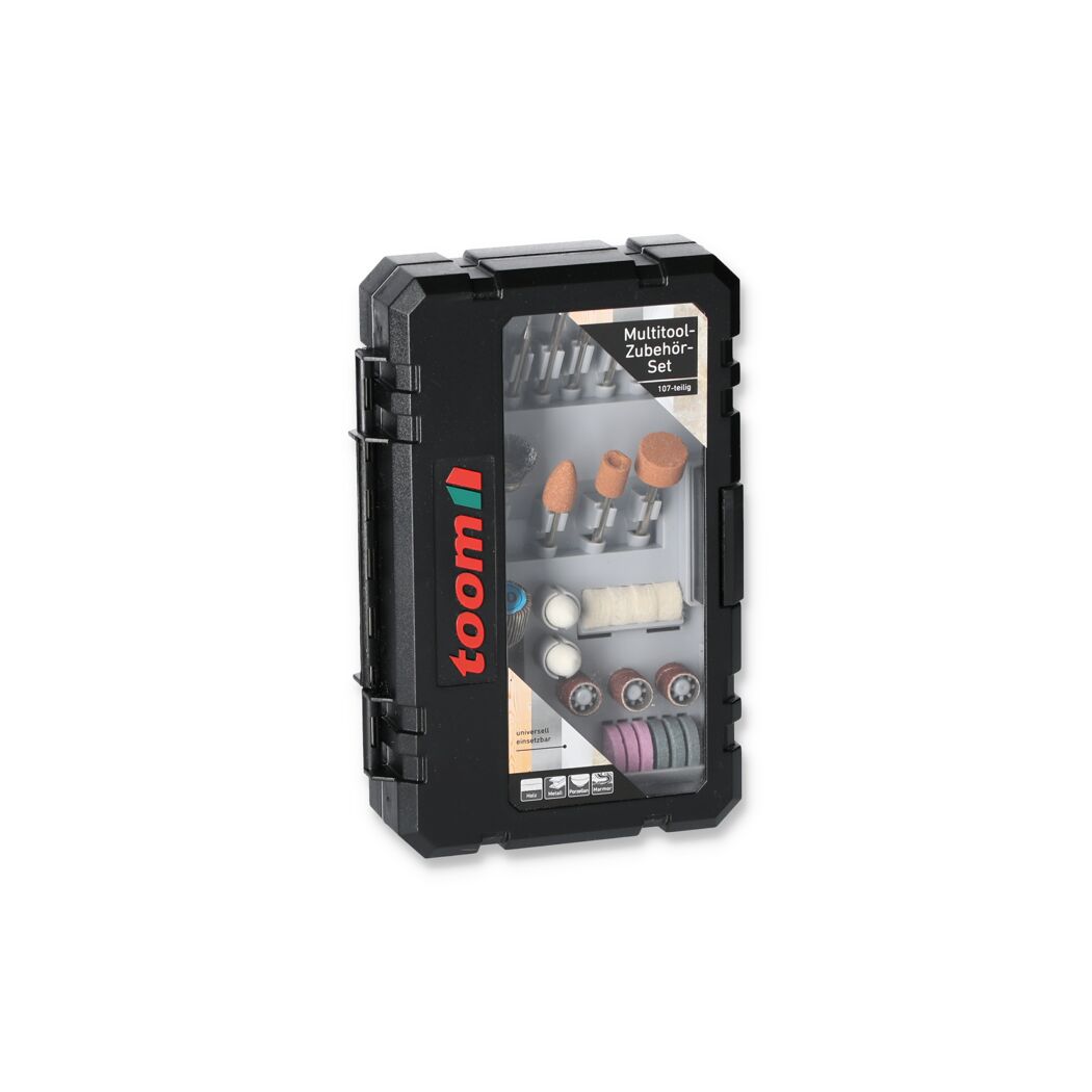 107-teiliges Multitool-Zubehörset in Box
