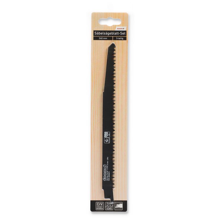Säbelsägeblatt Set 3-teilig 240 mm