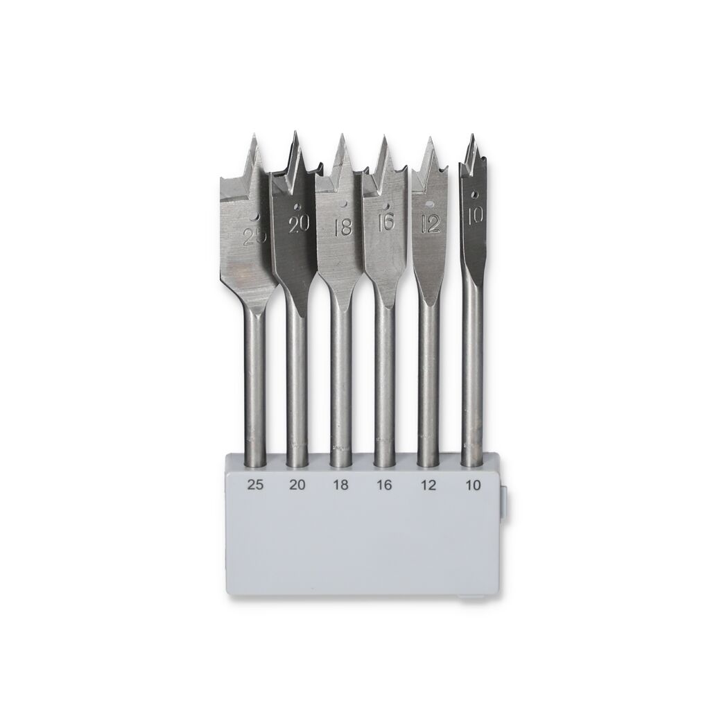 Flachfräsbohrer-Set Ø 10 - 25 mm 6-teilig