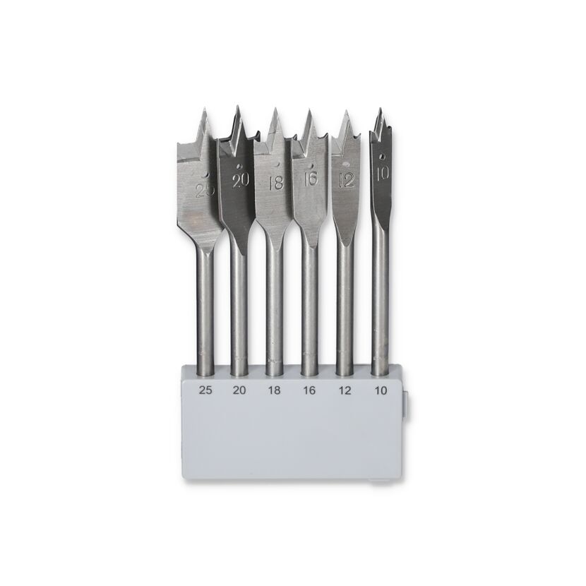 Flachfräsbohrer-Set Ø 10 - 25 mm 6-teilig