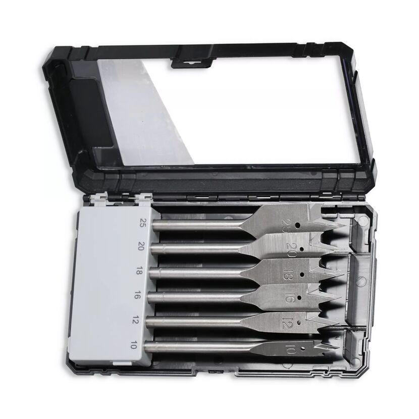 Flachfräsbohrer-Set Ø 10 - 25 mm 6-teilig