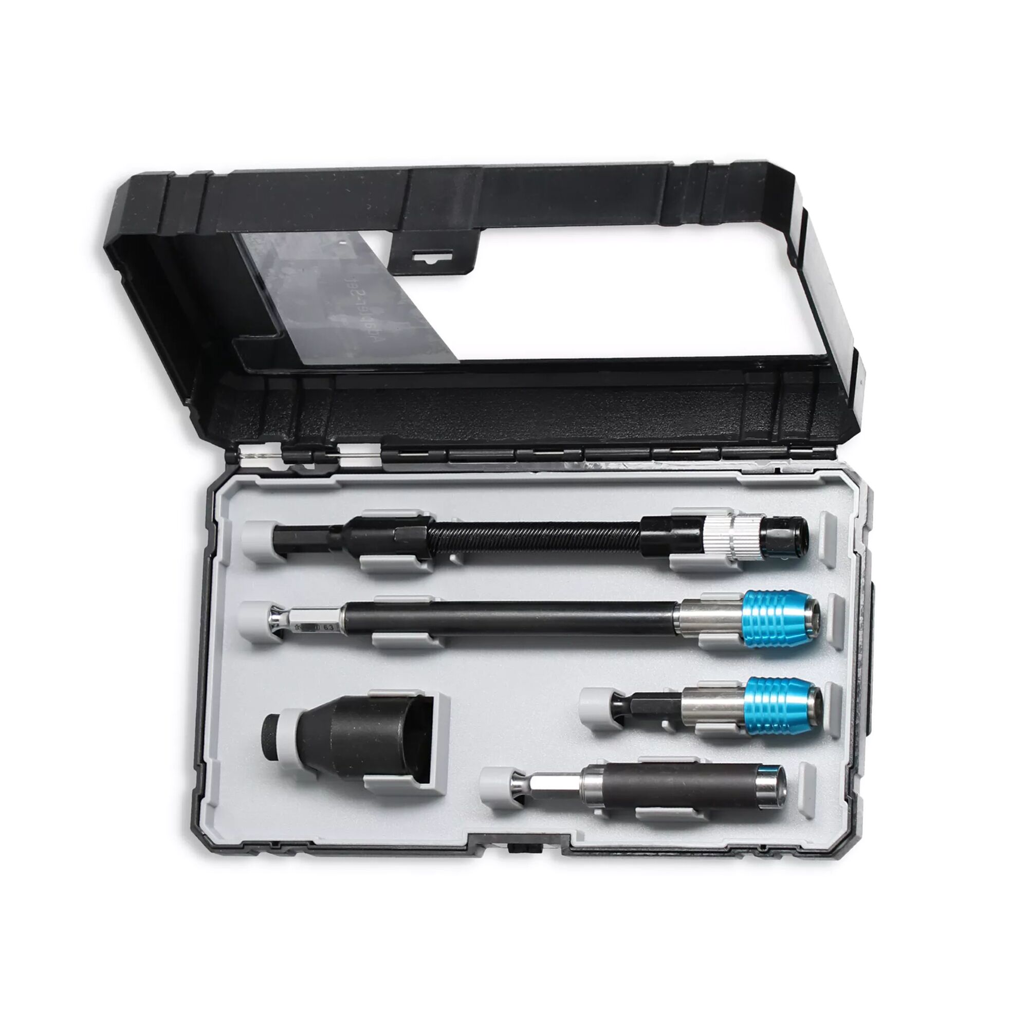 Werkzeugkasten mit verschiedenen Aufsätzen