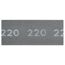 Schwarzes Gitterleinen 93 x 230 mm