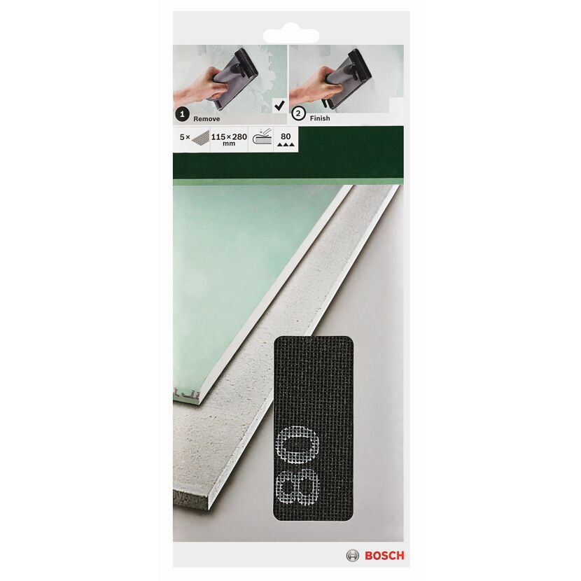 Schleifgitter K80 für Schleifplatte von Bosch