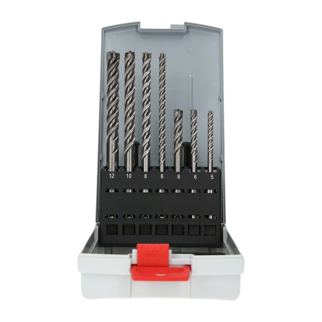 Bild von Hammerbohrer-Set 'SDS plus-7X' 7-teilig