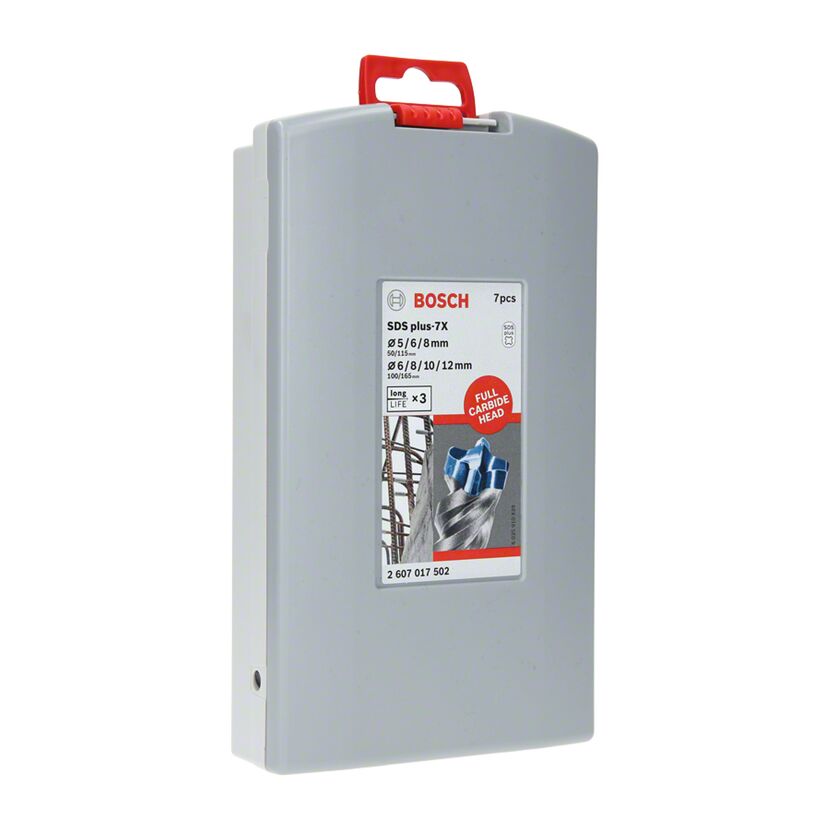 Bosch SDS plus-7X Bohrer-Set, 7-teilig