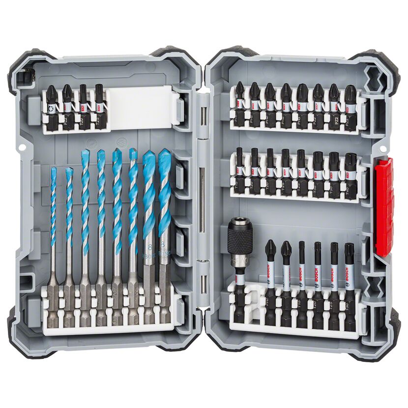 Bohrer- und Schrauberbit-Set 'Impact Control Multi Construction' 35-teilig