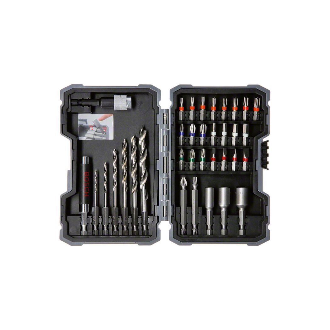 Bosch Bit- und Bohrer-Set 35-teilig in Box