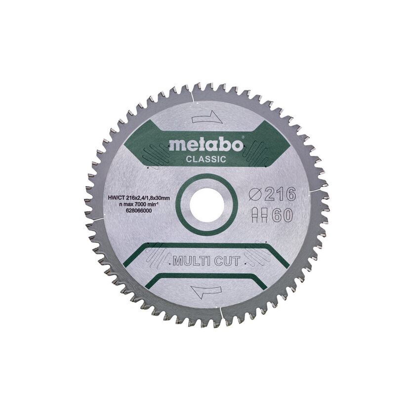 Kreissägeblatt Multi Cut von Metabo