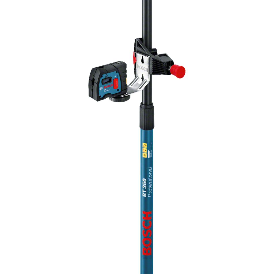 Kreuzlinienlaser auf Teleskopstange BT 350 Professional