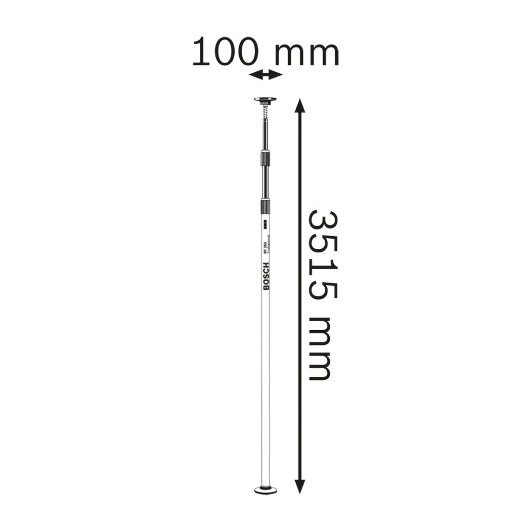 Teleskopstange 'BT 350 Professional' 140-350 cm