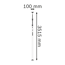 Teleskopstange 'BT 350 Professional' 140-350 cm
