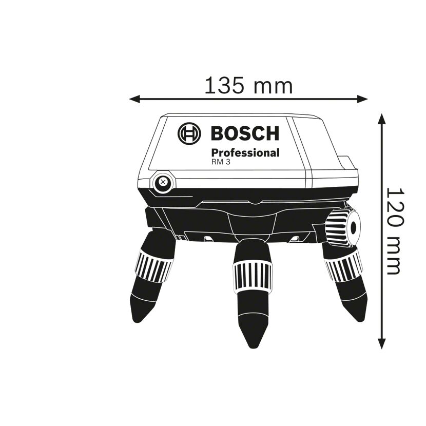 Bosch Professional RM 3 Rotationslaser