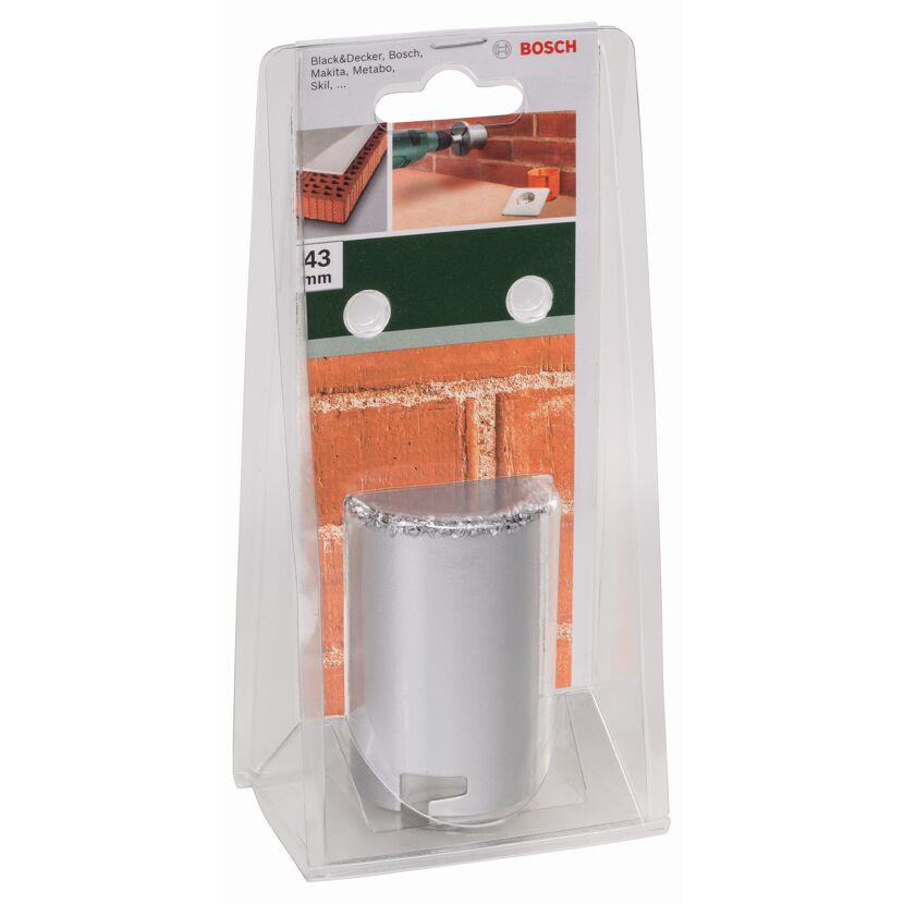 Bosch Lochsäge, 43 mm Durchmesser, in Verpackung