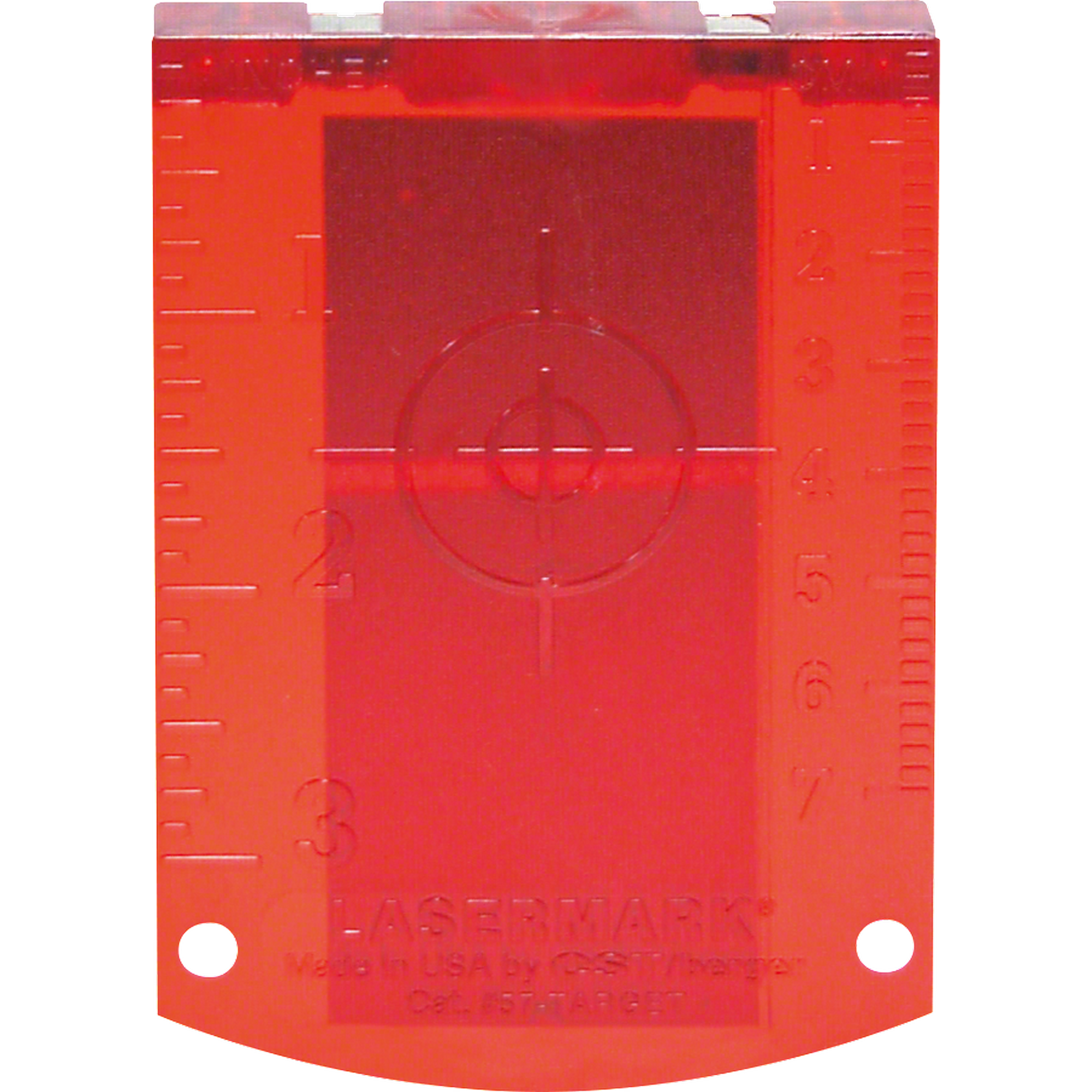 Laserzieltafel rot