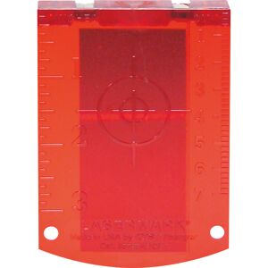 Laserzieltafel rot