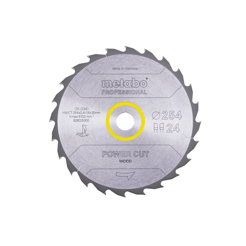 Kreissägeblatt Power Cut Wood von Metabo