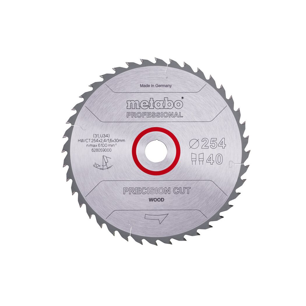 Kreissägeblatt von Metabo, Precision Cut Wood