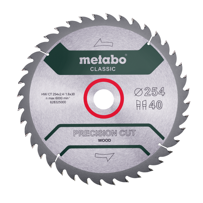 Bild von Kreissägeblatt 'Precision Cut Wood Classic' 254 x 2,4 x 30 mm