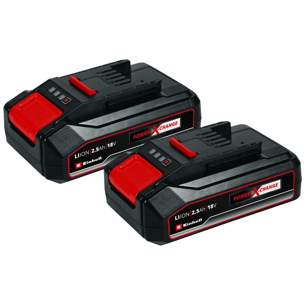 Zwei Einhell Power X-Change Akkus