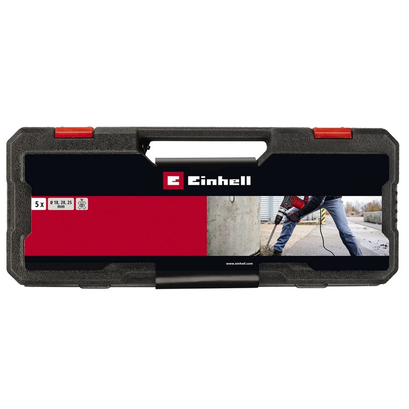 Einhell SDS-MAX Bohrer Set im Koffer